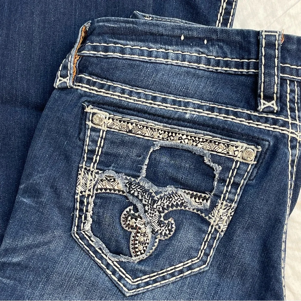 Rock Revival Women's Dark Blue Boot Cut Jeans